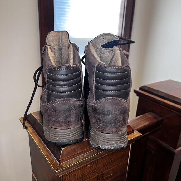 Vintage Danner Boots Mens Size 7 Brown Black GORE-TEX Vibram Hiking Outdoor USA - Picture 7 of 11